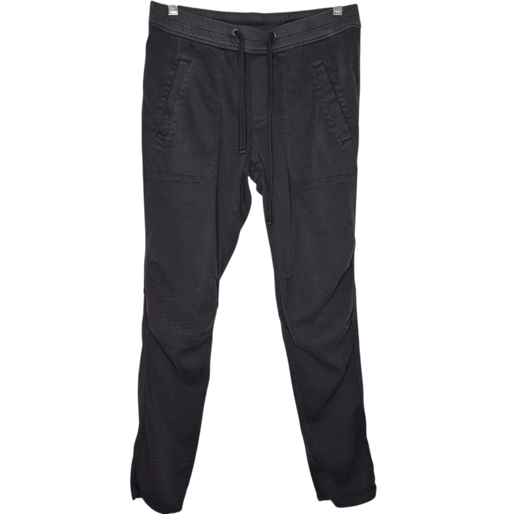 James Perse Womens Jogger Pants Size 1 Small Gray Drawstring Lounge Sweatpants
